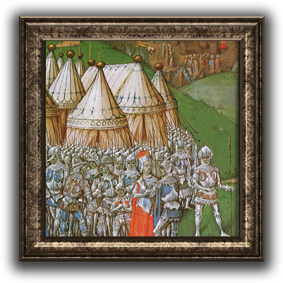Queen-Isabella and her lover Lord Mortimer